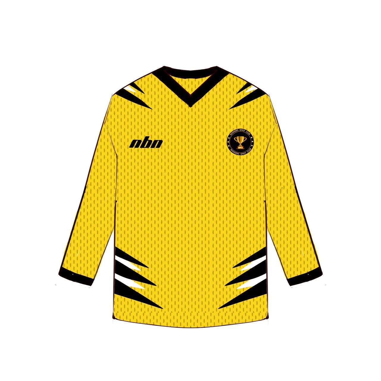 NBN Yellow Long Sleeve Jersey