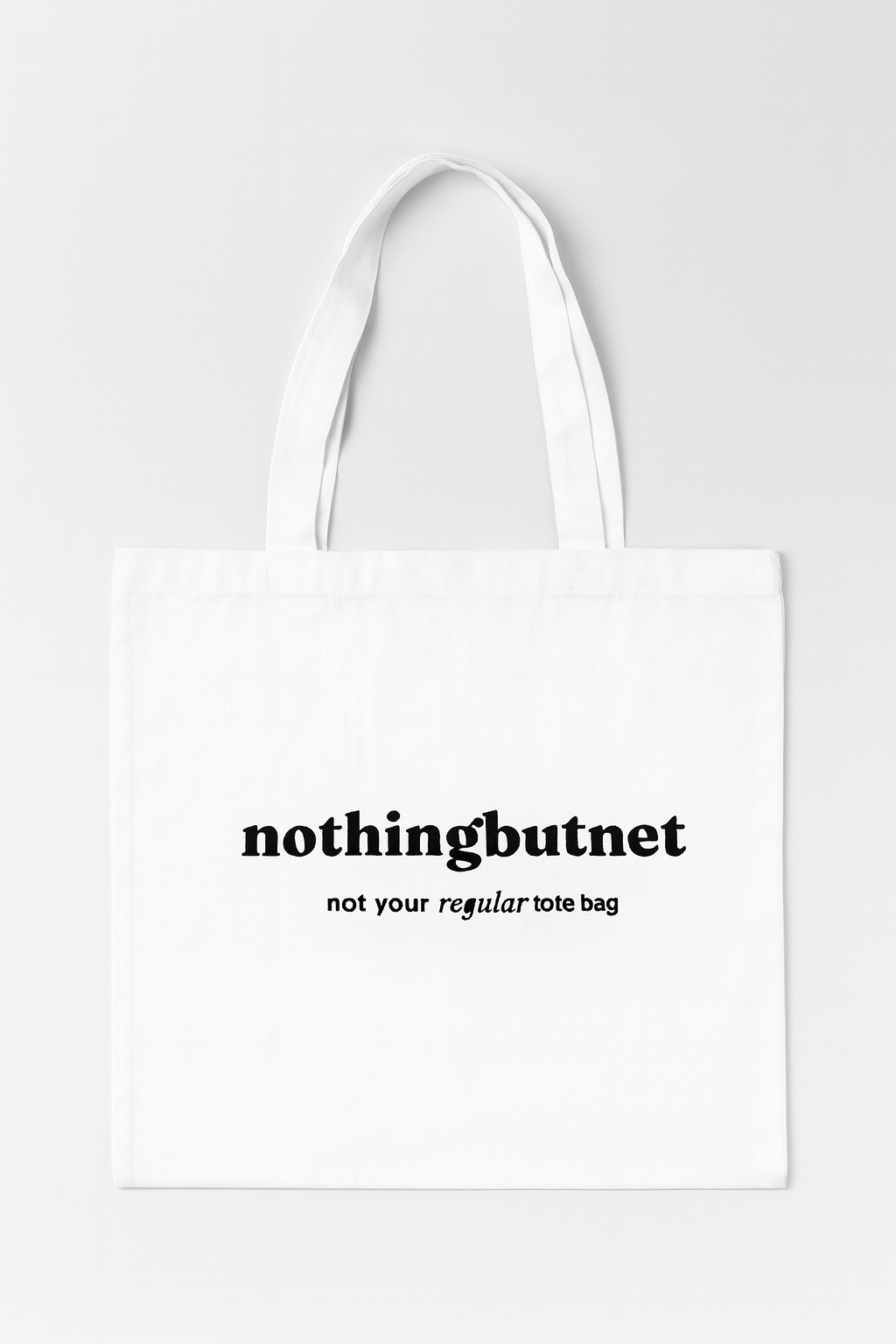 NBN White Tote Bag