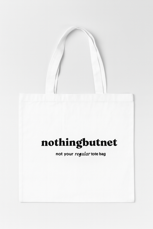 NBN White Tote Bag
