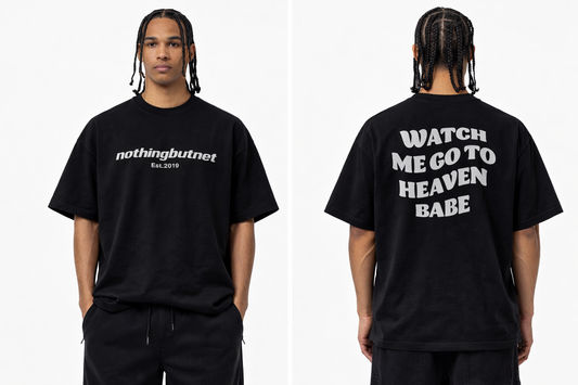 NBN Black WMGTHB T-Shirt. 2026 Rendition.