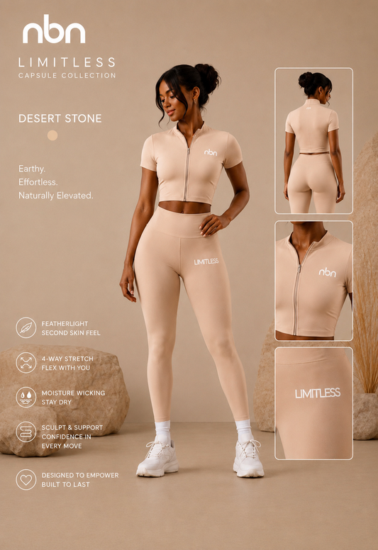 NBN Limitless™ Women’s Short Sleeve Dessert Stone Set