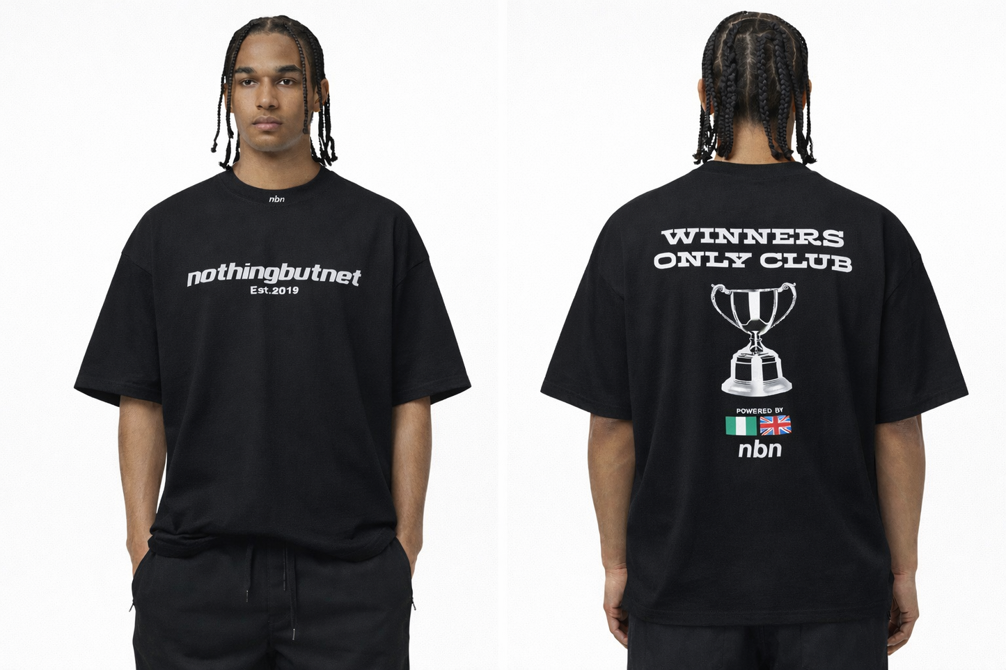 NBN Black Winners Only Club T-Shirt. 2026 Rendition