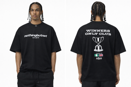 NBN Black Winners Only Club T-Shirt. 2026 Rendition
