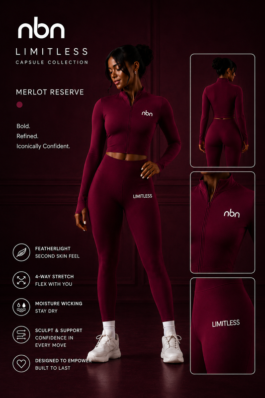 NBN Limitless™ Women’s Long Sleeve Merlot Reserve Set