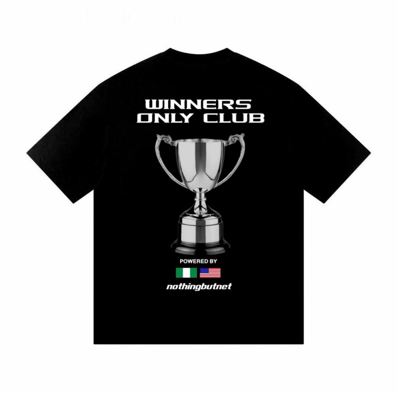 NBN Black Winners Only Club T-Shirt. 2026 Rendition
